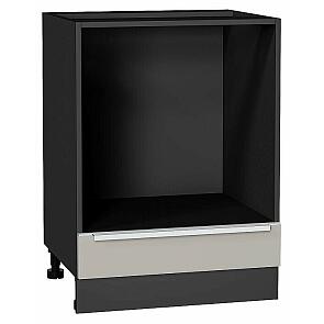 Шкаф нижний под духовку Фьюжн Clay Silk/Graphite 816*600*476