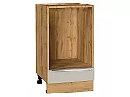 Шкаф нижний под духовку Фьюжн Cream Silk/Дуб Вотан 816*450*476
