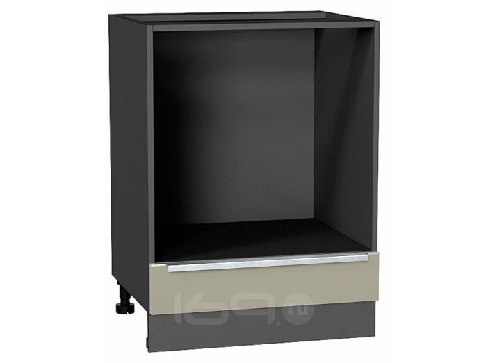 Шкаф нижний под духовку Фьюжн Silky Grey Graphite 816*600*476