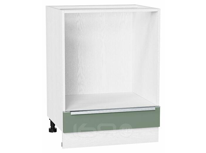 Шкаф нижний под духовку Фьюжн Silky Mint Белый 816*600*476