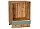 Шкаф нижний под духовку Фьюжн Silky Mint Дуб Вотан 816*600*476