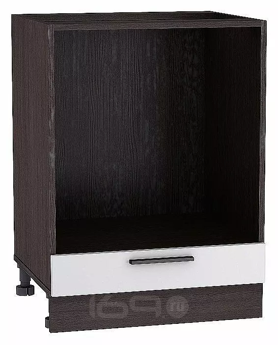 Шкаф нижний под духовку Глетчер Гейнсборо Силк Graphite 816*600*474