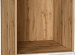 Шкаф нижний под духовку Квадро Белый/Дуб Вотан 816*450*477