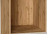 Шкаф нижний под духовку Квадро Кашемир/Дуб Вотан 816*450*477