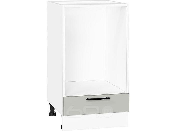 Шкаф нижний под духовку Лайт Special Grey/Белый 816*450*474