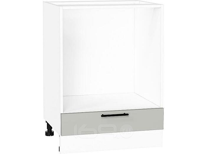 Шкаф нижний под духовку Лайт Special Grey/Белый 816*600*474
