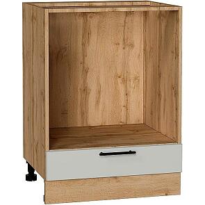 Шкаф нижний под духовку Лайт Special Grey/Дуб Вотан 816*600*474