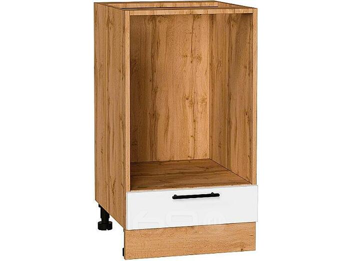 Шкаф нижний под духовку Лайт Special White/Дуб Вотан 816*450*474