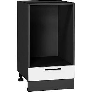 Шкаф нижний под духовку Лайт Special White/Graphite 816*450*474