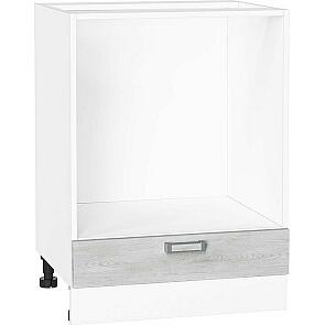 Шкаф нижний под духовку Лофт Nordic Oak/Белый 816*600*476