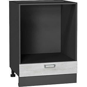 Шкаф нижний под духовку Лофт Nordic Oak/Graphite 816*600*476