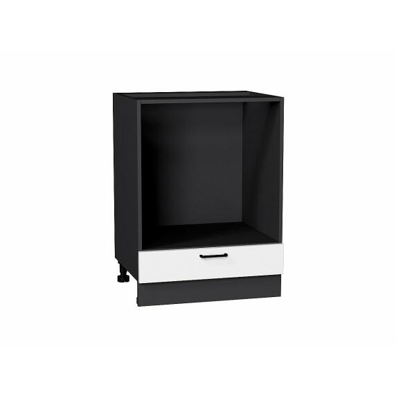 Шкаф нижний под духовку Лофт Super White Graphite 816*600*476