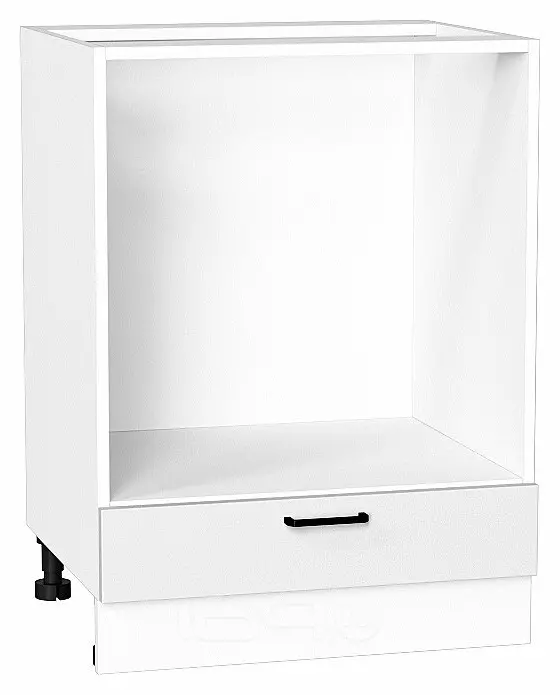 Шкаф нижний под духовку Лофт Super White Белый 816*600*476