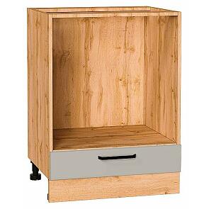 Шкаф нижний под духовку Нео Clay Silk/Дуб Вотан 816*600*476