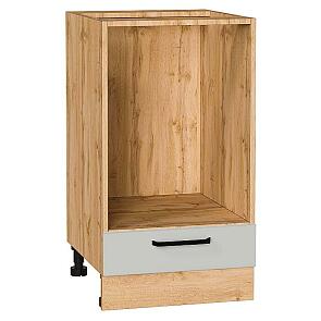 Шкаф нижний под духовку Нео Grey Silk/Дуб Вотан 816*450*476