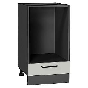 Шкаф нижний под духовку Нео Grey Silk/Graphite 816*450*476