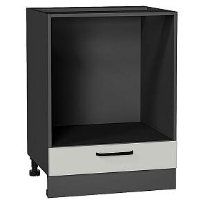 Шкаф нижний под духовку Нео Grey Silk/Graphite 816*600*476