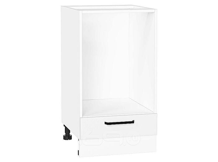 Шкаф нижний под духовку Нео White Silk/Белый 816*450*476