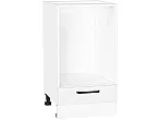 Шкаф нижний под духовку Нео White Silk/Белый 816*450*476