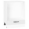 Шкаф нижний под духовку Нео White Silk/Белый 816*600*476