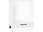 Шкаф нижний под духовку Нео White Silk/Белый 816*600*476