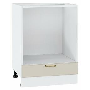 Шкаф нижний под духовку Ницца Агат/Белый 816*600*474