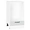Шкаф нижний под духовку Ницца Blanco/Белый 816*450*474