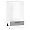 Шкаф нижний под духовку Ницца Magnum/Белый 816*450*474