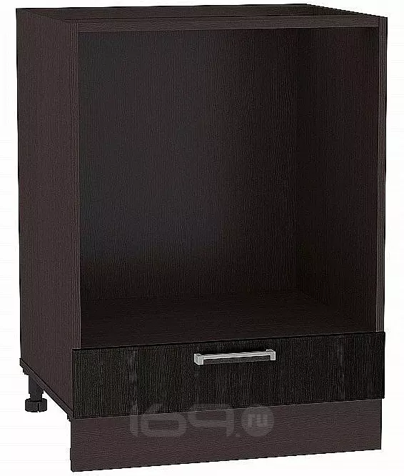 Шкаф нижний под духовку Прага Венге премиум Graphite 816*600*474
