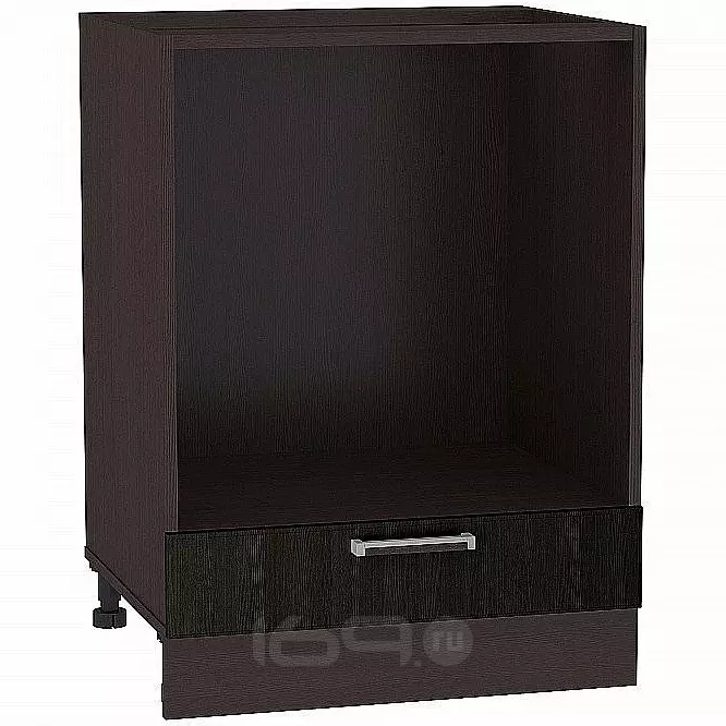 Шкаф нижний под духовку Прага Венге премиум Graphite 816*600*474