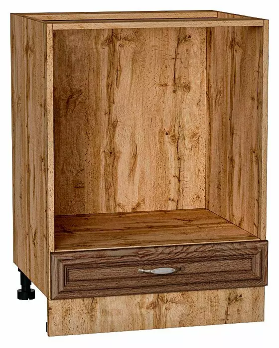 Шкаф нижний под духовку Шале Brown Dreamline Дуб Вотан 816*600*476