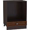 Шкаф нижний под духовку Шале НД 600 Brown Oak-Венге