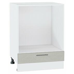 Шкаф нижний под духовку Сканди Cappuccino Softwood Белый 816*600*476