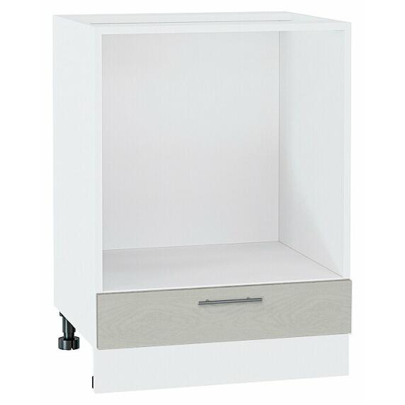 Шкаф нижний под духовку Сканди Cappuccino Softwood Белый 816*600*476