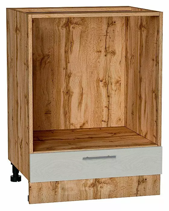 Шкаф нижний под духовку Сканди Cappuccino Softwood Дуб Вотан 816*600*476