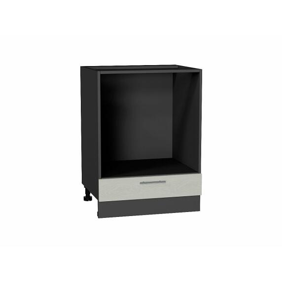 Шкаф нижний под духовку Сканди Cappuccino Softwood Graphite 816*600*476