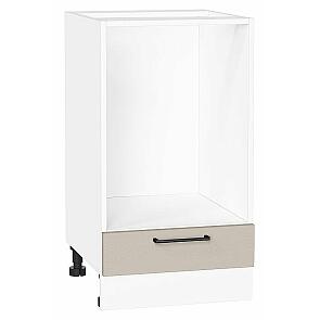 Шкаф нижний под духовку Сканди Cream Silkwood/Белый 816*450*476