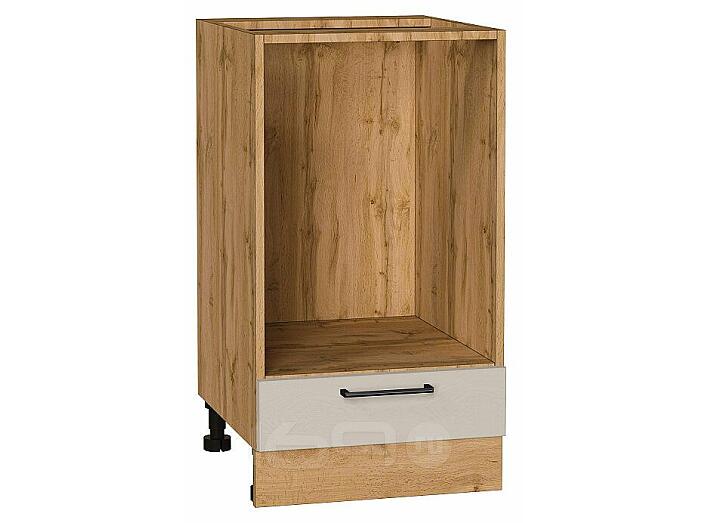 Шкаф нижний под духовку Сканди Cream Silkwood/Дуб Вотан 816*450*476
