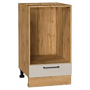 Шкаф нижний под духовку Сканди Cream Silkwood/Дуб Вотан 816*450*476