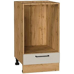 Шкаф нижний под духовку Сканди Cream Silkwood/Дуб Вотан 816*450*476