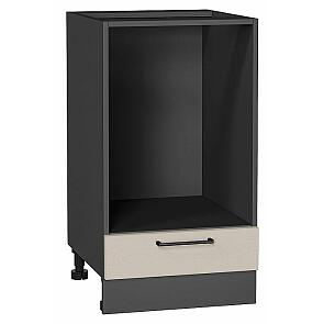 Шкаф нижний под духовку Сканди Cream Silkwood/Graphite 816*450*476