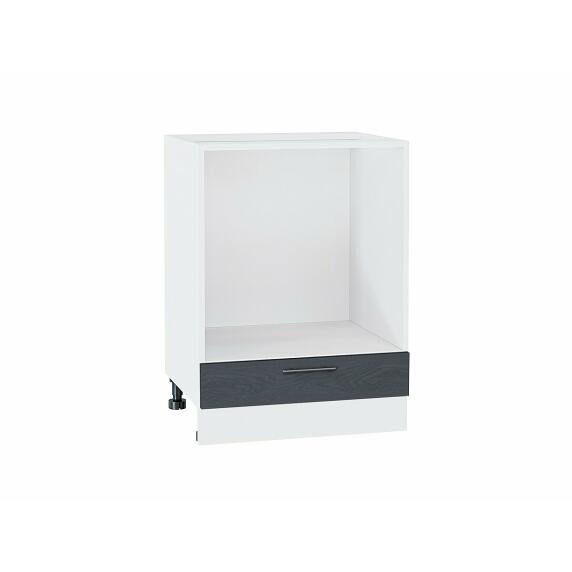 Шкаф нижний под духовку Сканди Graphite Softwood Белый 816*600*476