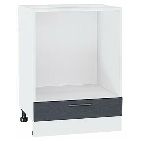 Шкаф нижний под духовку Сканди Graphite Softwood Белый 816*600*476