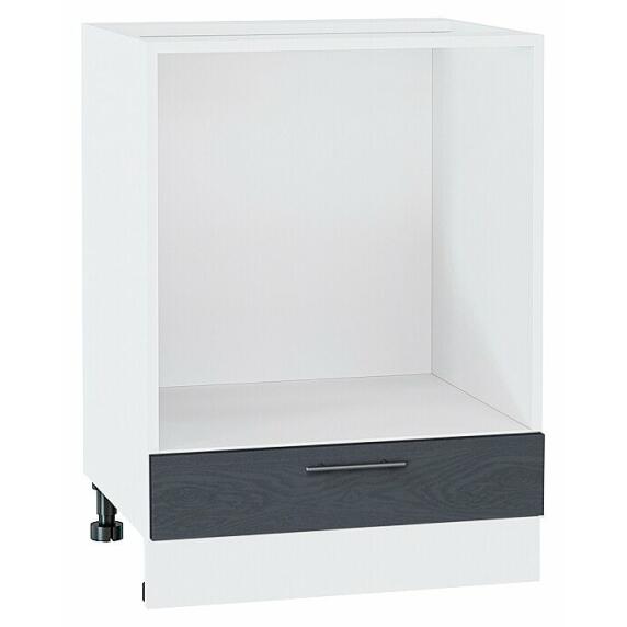 Шкаф нижний под духовку Сканди Graphite Softwood Белый 816*600*476