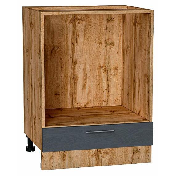 Шкаф нижний под духовку Сканди Graphite Softwood Дуб Вотан 816*600*476