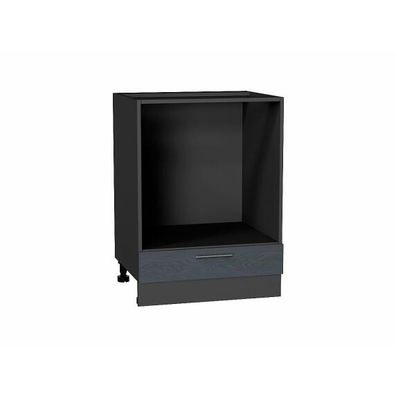 Шкаф нижний под духовку Сканди Graphite Softwood Graphite 816*600*476