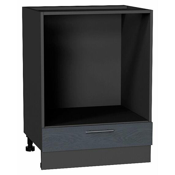Шкаф нижний под духовку Сканди Graphite Softwood Graphite 816*600*476