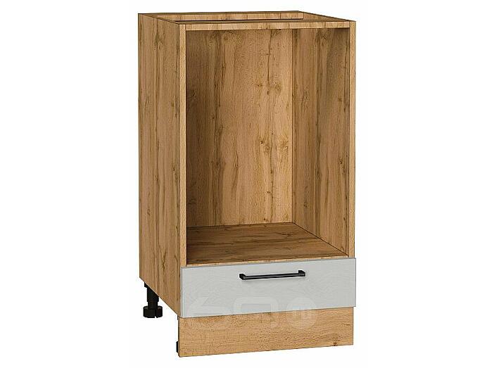 Шкаф нижний под духовку Сканди Grey Silkwood/Дуб Вотан 816*450*476