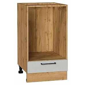 Шкаф нижний под духовку Сканди Grey Silkwood/Дуб Вотан 816*450*476