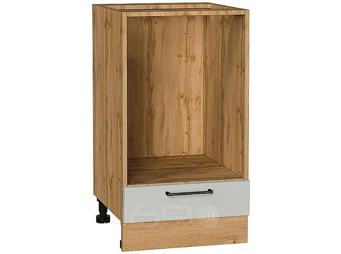 Шкаф нижний под духовку Сканди Grey Silkwood/Дуб Вотан 816*450*476